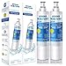 Price comparison product image GOLDEN ICEPURE Refrigerator Water Filter Compatible with Whirlpool 4396508, Maytag, KitchenAid, SBS002, S20BRS, 481281729632, 461950271171, 481281728986, 2 Pieces