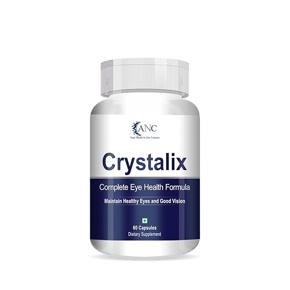 ANC Crystalix Eye Supplement Lutein, Zeaxanthin, Vitamin A, Vitamin B2