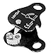 Lixada Rock Climbing Ascender Ultralight Fall Arrest Protection Belay Device Self-Locking 8-13MM Rope Grip Clamp for Outdoor Climbing and Rescue, Black