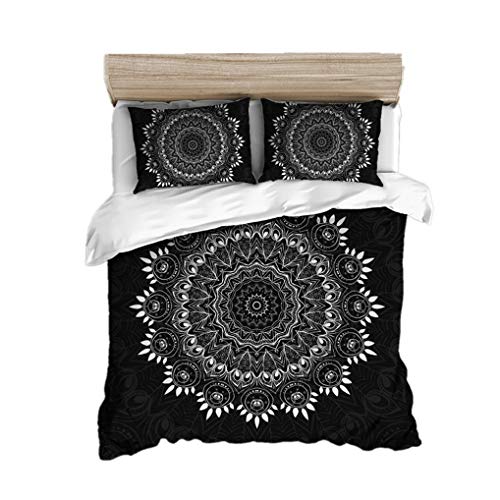 HNHDDZ Boho Ropa de Cama Mandala étnico