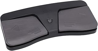 Tosuny Kablosuz Sayfa Çevirme Pedalı, Kaymaz Pedli Bluetooth Pedalı, Eller Serbest Notalar Kontrolü, i OS Ve Android Için Taşınabilir Müzik Sayfası Pedalı, Tablet, Telefonlar