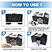 GSE Games & Sports Expert 4-Deck Automatic Card Shuffler, AC/DC-Power & Battery-Operated Shuffler Machines for Playing Cards, Blackjack, Texas Hold'em, Canasta, Bridge, Rummy, UNO