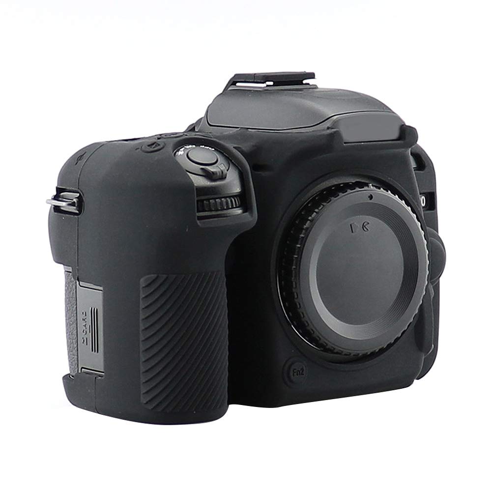 Funda para Nikon D7500, Funda para Nikon D7500, Otros Accesorios de Cámara para Nikon D7500 Funda para Cámara Funda de Silicona Suave Funda Protectora Negra