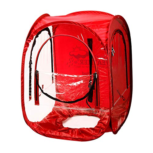 Under the Weather ChairPod – 1-Person Wearable Pod for Scooters, Wheelchairs and Folding Chairs, Protection from Cold, Wind and Rain