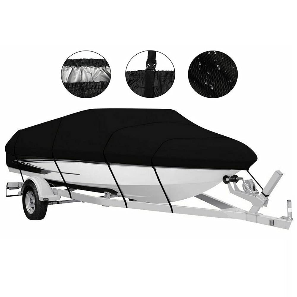 Telo per Barche 17-19/20-22FT Barca Barca Barca Barca Anti -UV Accessori for Barche for Barca Marine 600D Impermeabili (Color : 17-19 ft)