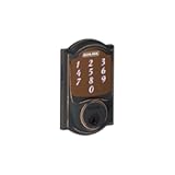 BE479 CAM 716 Aged Bronze Steel Electronic Deadbolt