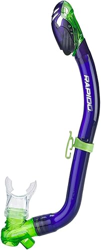 Miniatura 7 de Rapido Boutique Collection Sea Breeze Kids Snorkel Set Con Aletas – Anti-Niebla Jr Kids Scuba Máscara y Snorkel Con Bolsa de Transporte | Equipo de