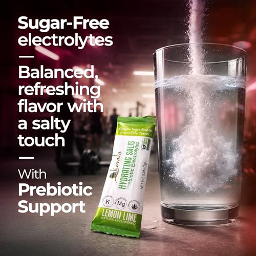 Image of kevala Electrolytes Powder Packets | Sugar Free Drink Mix Packets with Prebiotics, Potassium & Salt Electrolytes | Keto Hydration Packets | Rehydration Support | 1 Pack (30 Sticks)