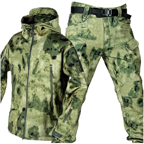 Ensemble camouflage imperméable veste et pantalon anti-usure