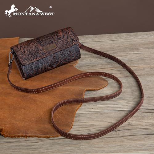 Wrangler Small Leather Purse Side Cross Body Bags for Women Mini Phone Purse2