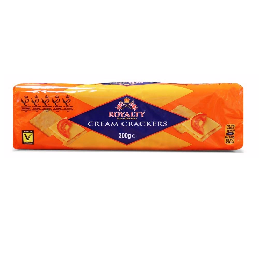 Royalty Cream Crackers 300g (Pack de 6)