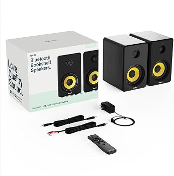 Majority D40x Raf Tipi Hoparlör (BT, USB, AUX, RCA)