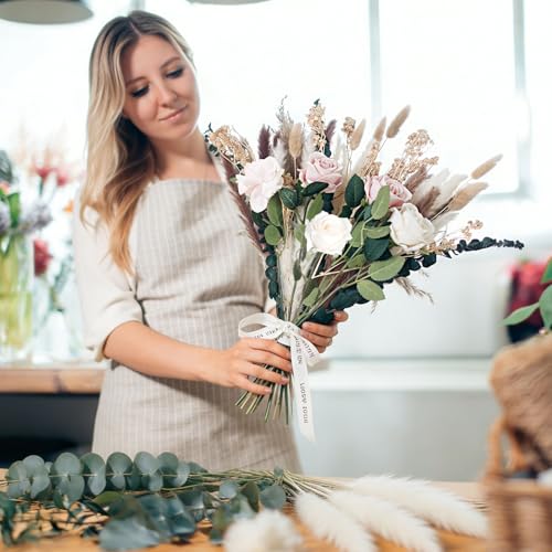 Ramo de flores secas boho 40 piezas para decoración miniatura 2