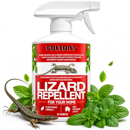 Colton's Naturals Lizard Repellent 32 OZ Reptile Deterrent Outdoor or Indoor 100% Natural Spray