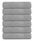 Monark Linen Bath Towel Set, Cotton Terry Towels for Bathroom, Quick Dry, Lightweight, Highly Absorb