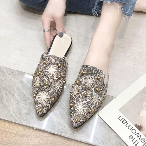 Womens High Heels Pumps Pointed Toe Slip On Stiletto Classic Dress Party Office Shoes2