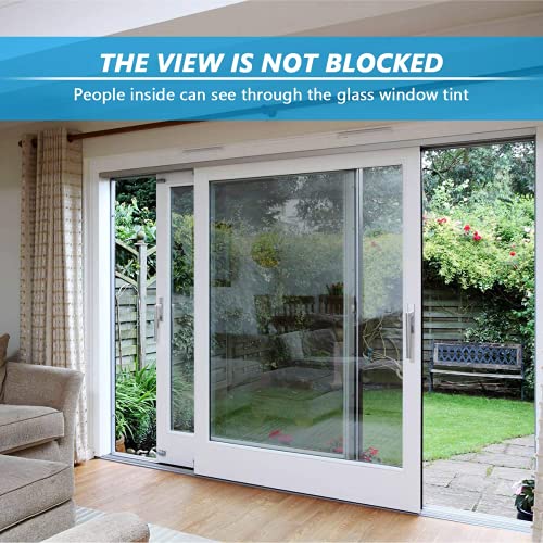 Vinilo para ventanas LEMON CLOUD plateado 35.4 in x 157.4 in miniatura 4