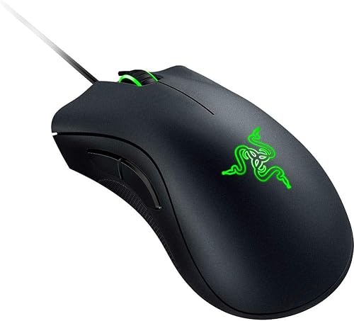 Miniatura 2 de Razer DeathAdder Chroma - Mouse ergonómico multicolor para juegos, sensor de 10,000 ppp, agarre cómodo, el mouse para juegos más popular del mundo