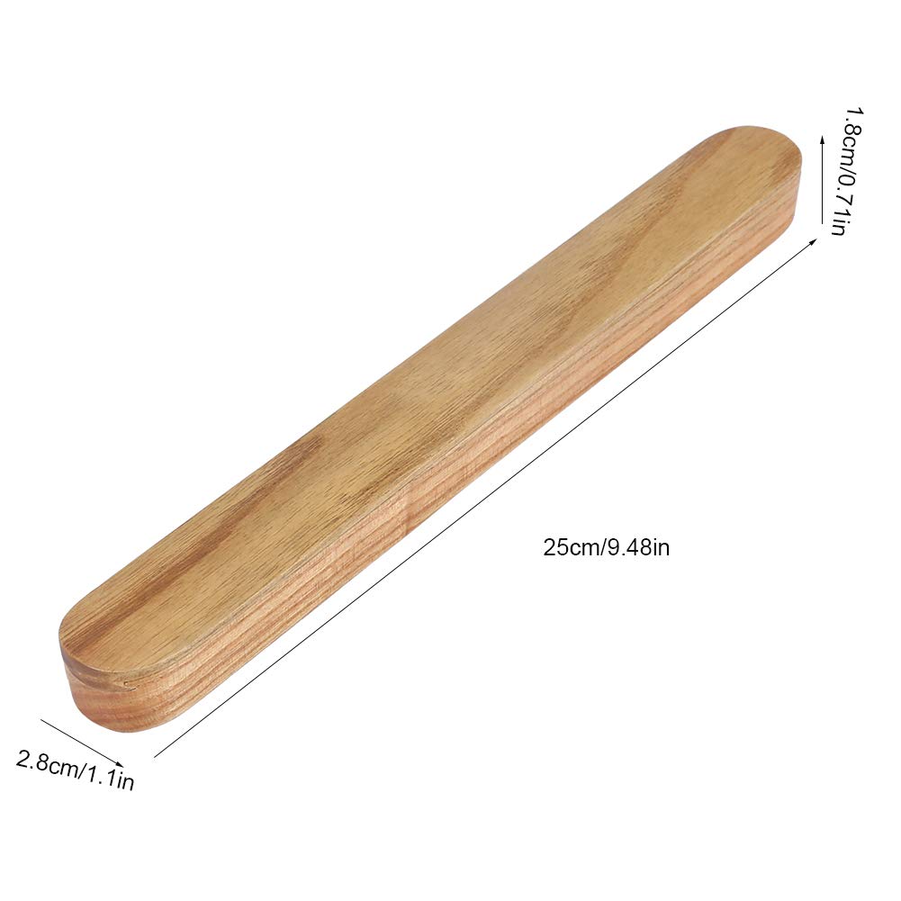1 Paire De Baguettes Pliantes Portables Pour Camping, Couverts En Bois