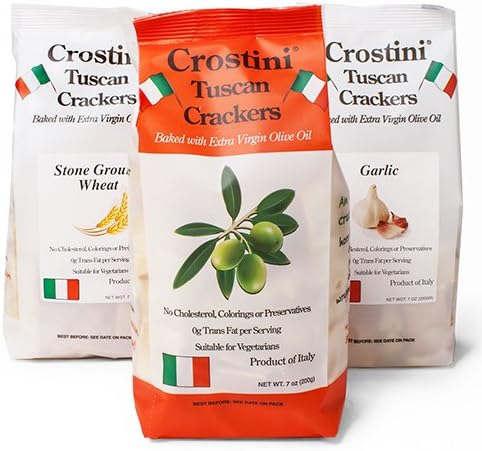 Crostini Tuscan Crackers - Extra Virgin Olive Oil (6 ounce)
