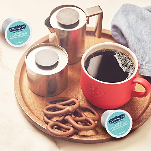 Cinnabon Classic Cinnamon Roll, Single-Serve Keurig K-Cup Pods, Flavored Coffee, 24 Count (Pack Of 4) #TOP7