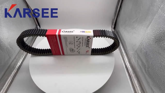 Image of KARSEE CVT Drive Belt 417300383 Compatible with Can-Am Maverick X3 2017-2025 Ski-doo Snowmobile 417300383,417300197,417300531,417300166
