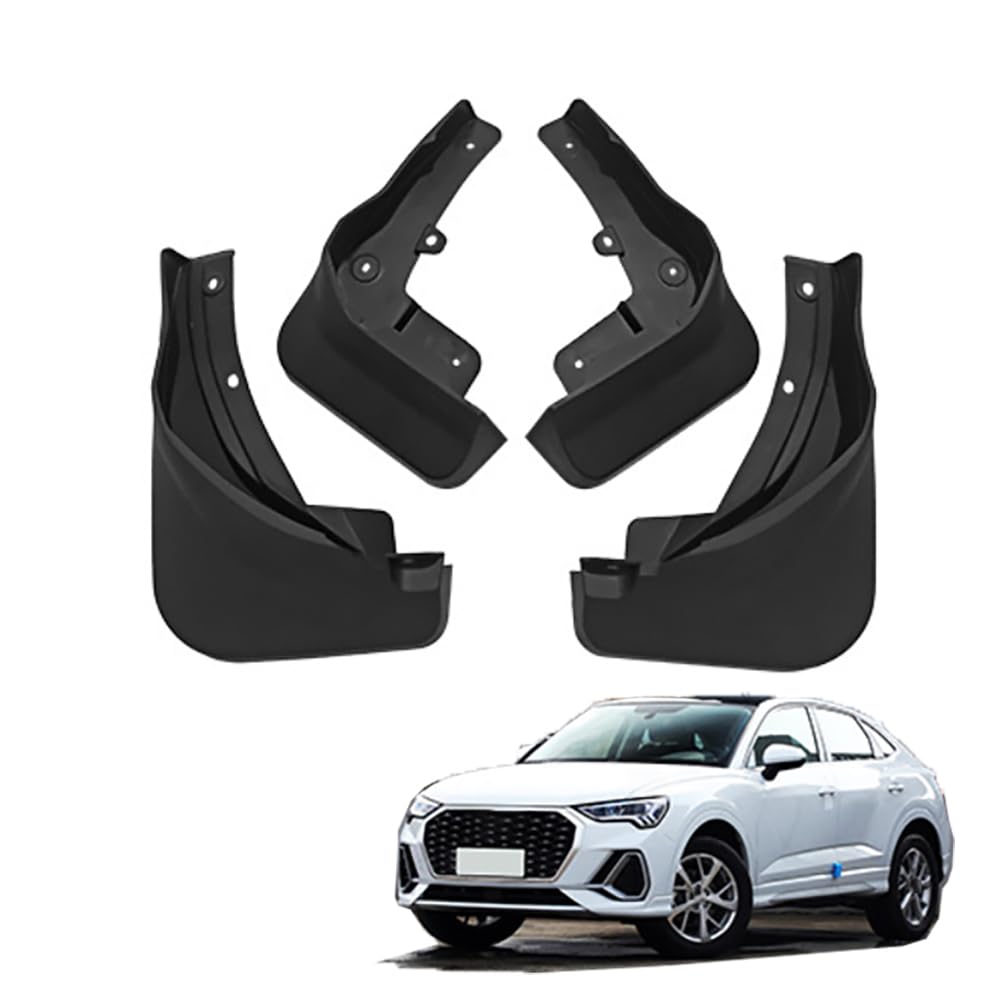 AMHVMU 4pcs Mud Flaps for Audi Q3 Sportback 2020 2021 2022
