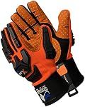 XPro Gants d'impact pour les hommes et les femmes, avec cuir synthétique avec coupe ANSI A8, Ponction 3 & Impact 3, Gants de travaux utilitaires à tout usage Gants mécaniques