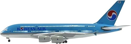 Miniatura 6 de Para modelo a escala 1160 de avión fundido a presión para modelo de avión coreano Air Airbus de resina, colección de moldes de fundición a presión,