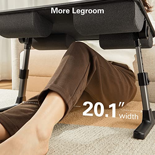 Huanuo Laptop Bed Desk, Laptop Tray Computer Lap Desk For Bed Couch Sofa Floor, Bed Tray For Working, Eating, Foldable Laptop Table Bed Table With Height Adjustment & 35° Adjustable Tilt Angle, Hnld19 #TOP3