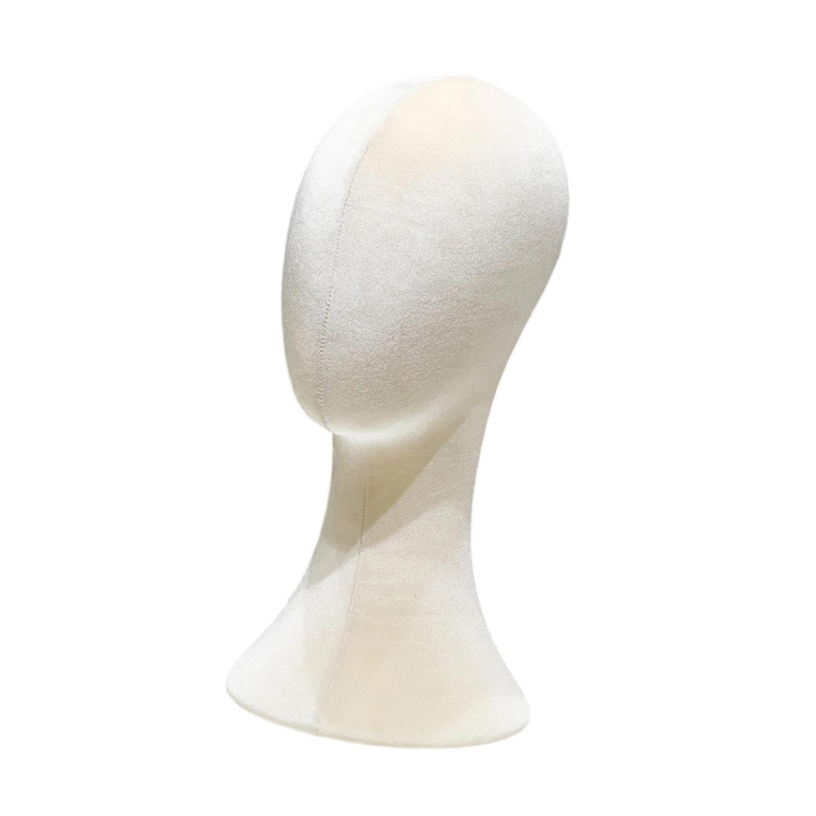 Tête de mannequin pour perruque présentoir de chapeaux portable et coiffes style A