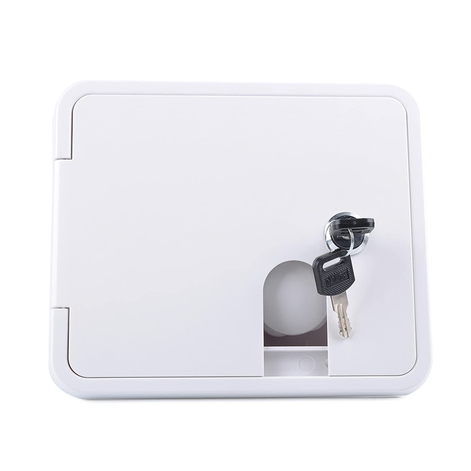 Ajuste compatible with la caravana de relleno integrado Compatible With de gravedad de la gravedad de la ciudad de la ciudad de la escotilla de los accesorios de reembolso RV Remolque profesional de e
