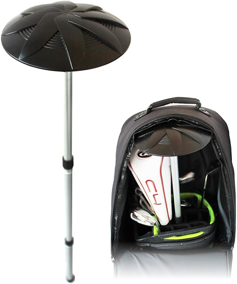 Golf Travel Bag Accessory, Black/Silver
