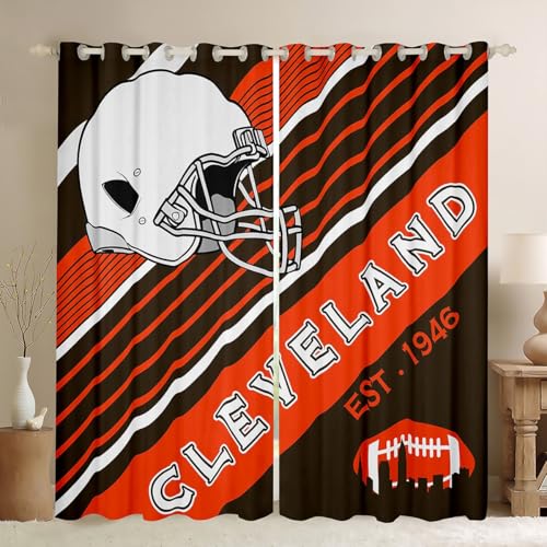 Cleveland Football Curtains image