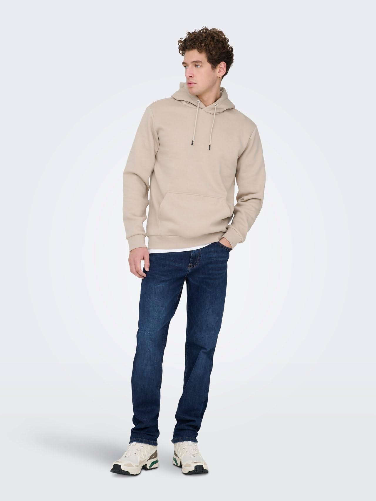 Only & Sons Coupe Regular ONSWEFT Taille Moyenne Regular Fit Jeans