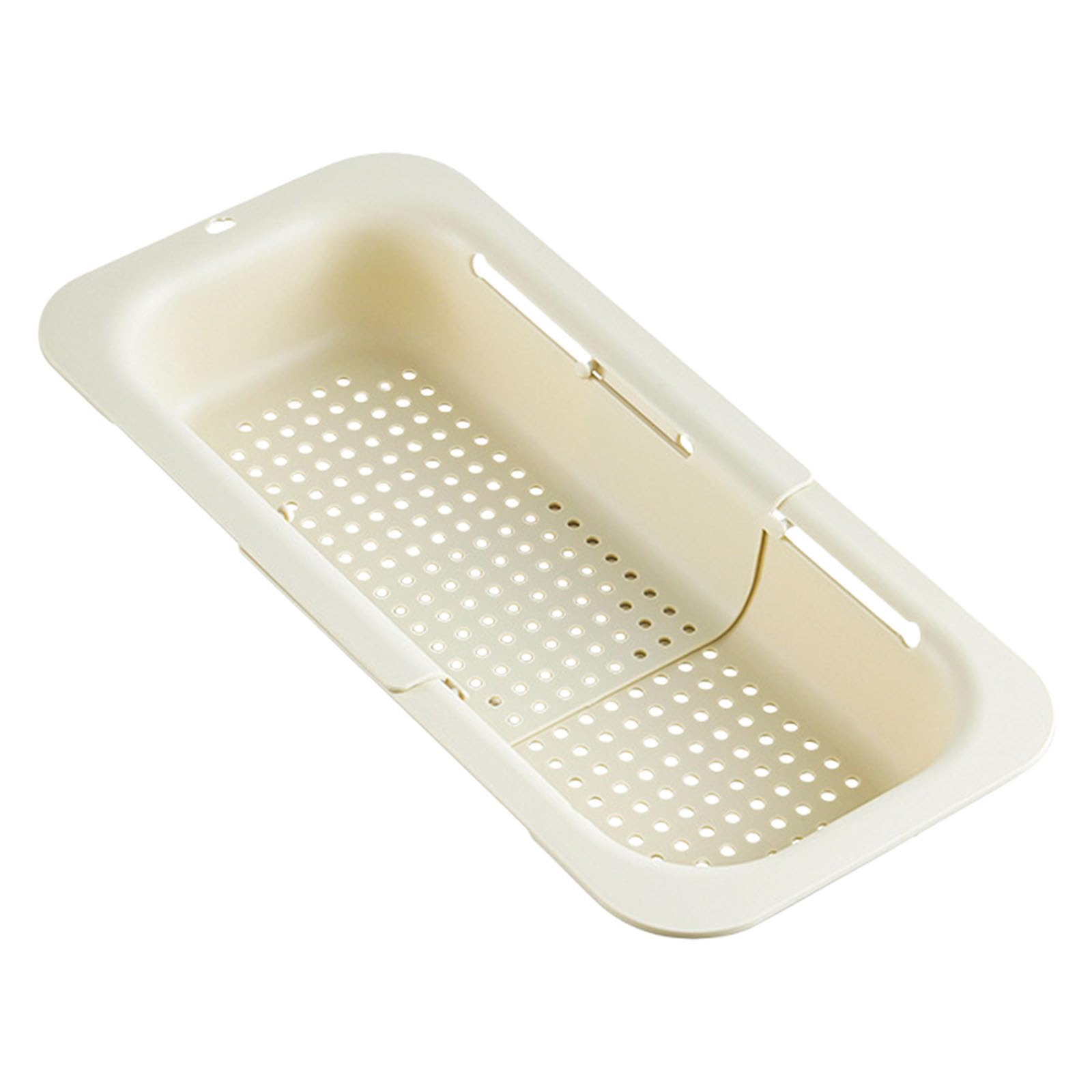 Nucelit Hygienic Sink Accessory Basket with Food Grade Construction for Safe Utensils Storage Quicks Drain Water Strainer