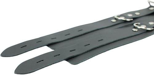 Miniatura 4 de VP Leather Two Connectors Premium Real Leather Handmade Snap Hook Connectors - Comfortable BDSM Restraints