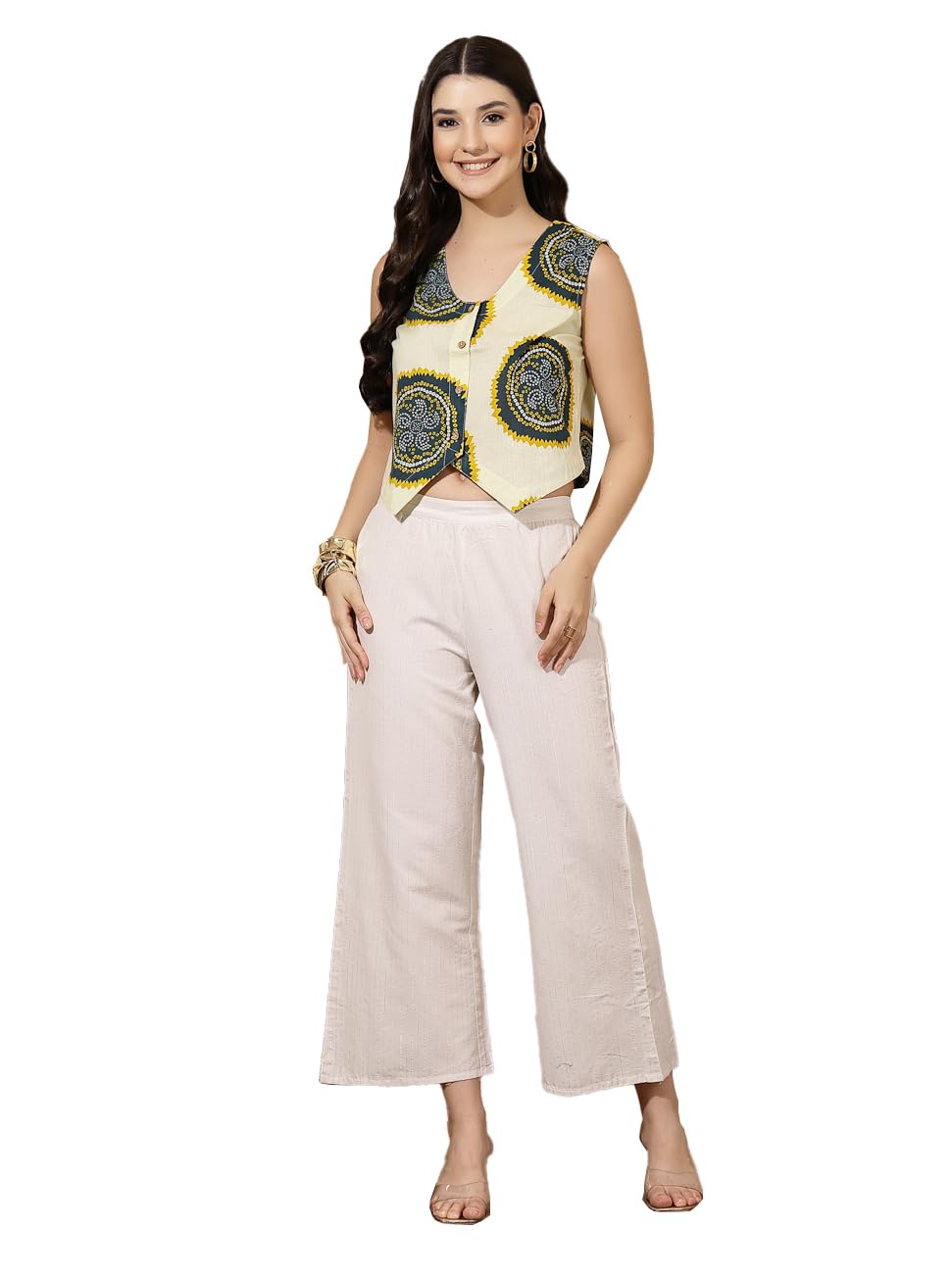 stylum Women's Bandhej Printed Rayon Peplum Top-picture-45