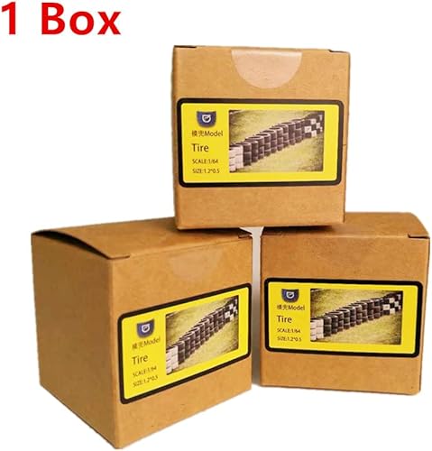 Miniatura 7 de ND 100 Pack 164 Neumático de goma Diorama Pantalla Modelo Escena Accesorios Juguete
