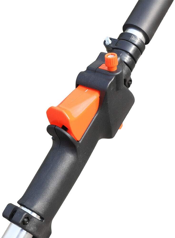 Gas-Powered Chain Pole Saw, 52CC 2-Stroke Gas Pruner Tree Trimming Cutting Tool for Sawing High-Altitude Branches