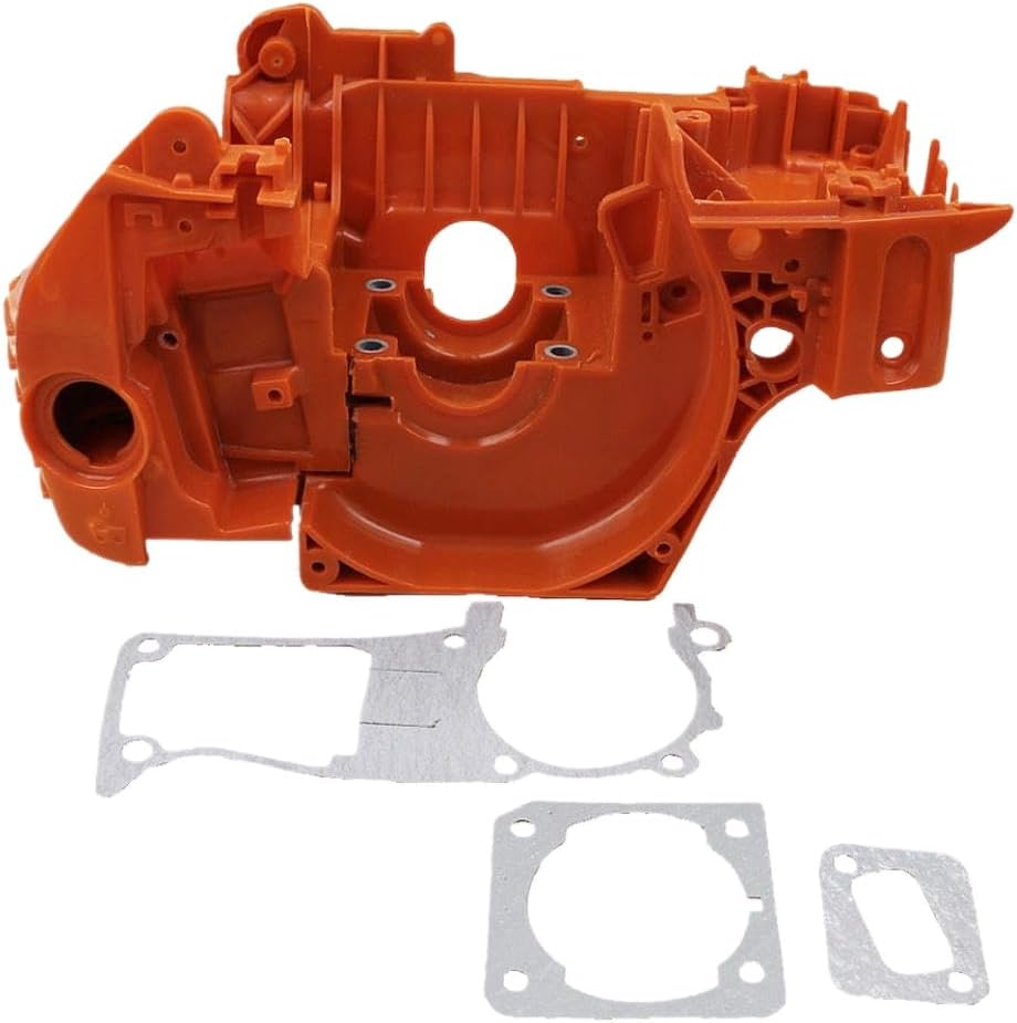 Crankcase Crank Case Fuel Tank Engine Housing Base and Gaskets Kit 537172001 Compatible with 350 340 345 Chainsaw Engine Motor