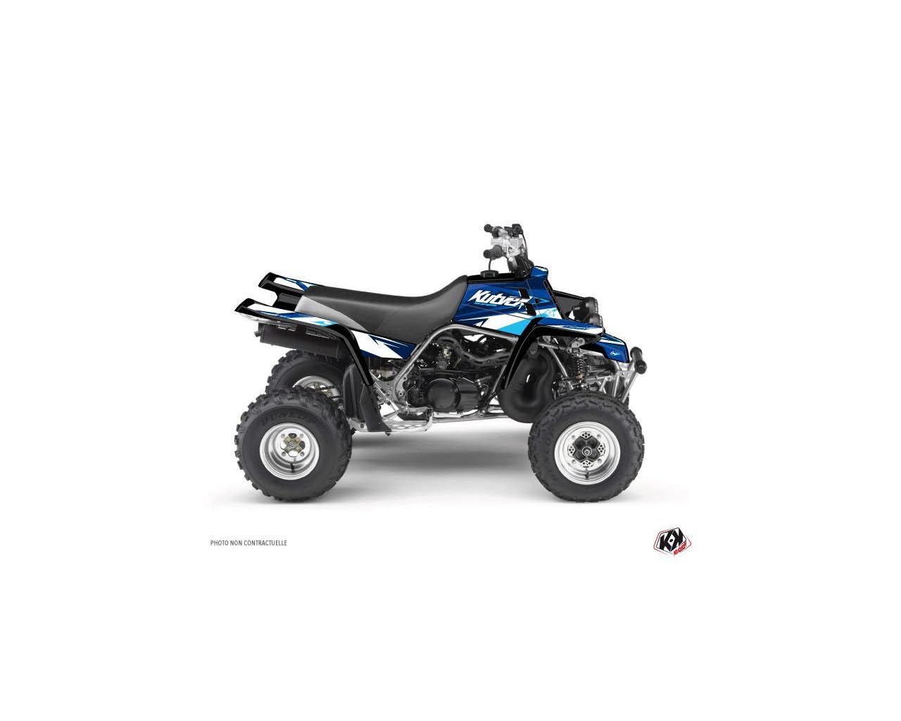 Kit deco Stage azul para Yamaha Banshee resistente a rutas 3