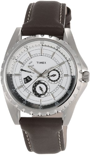 Image of TIMEX E Class Retrograde Analog White Dial Men's Watch - T2M429