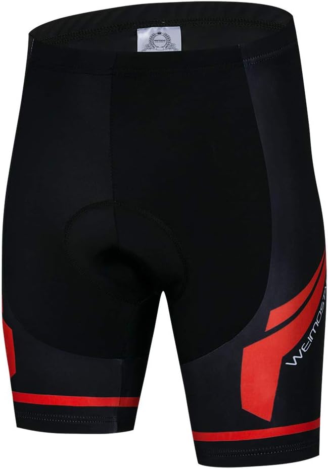 Pantaloni Bici Uomo Pantaloncini Ciclismo Uomo - Imbottitura 3D, Traspiranti, In Poliestere E Lycra Pantaloncini Bici Imbottiti 3D