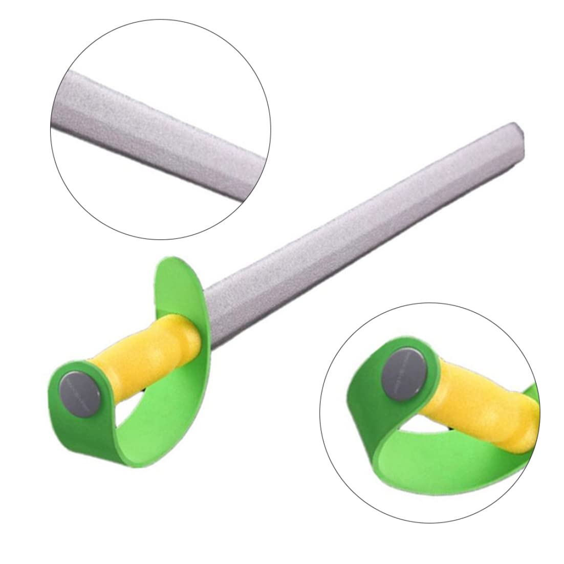 Yeory Espada de Espuma para niños, Juego de Juguetes de Espada de 4pcs, Espadas de Juguete de Espuma de 21 Pulgadas, Cosplay para jardín de Infantes, Caballero