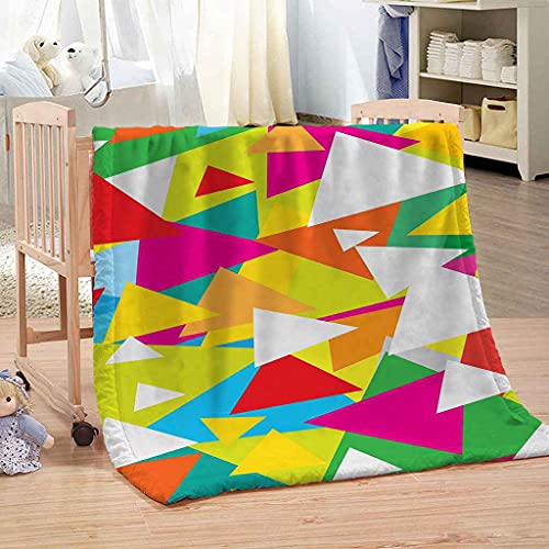 Couverture polaire microfibre impression 3D toucher doux haut de gamme - 3