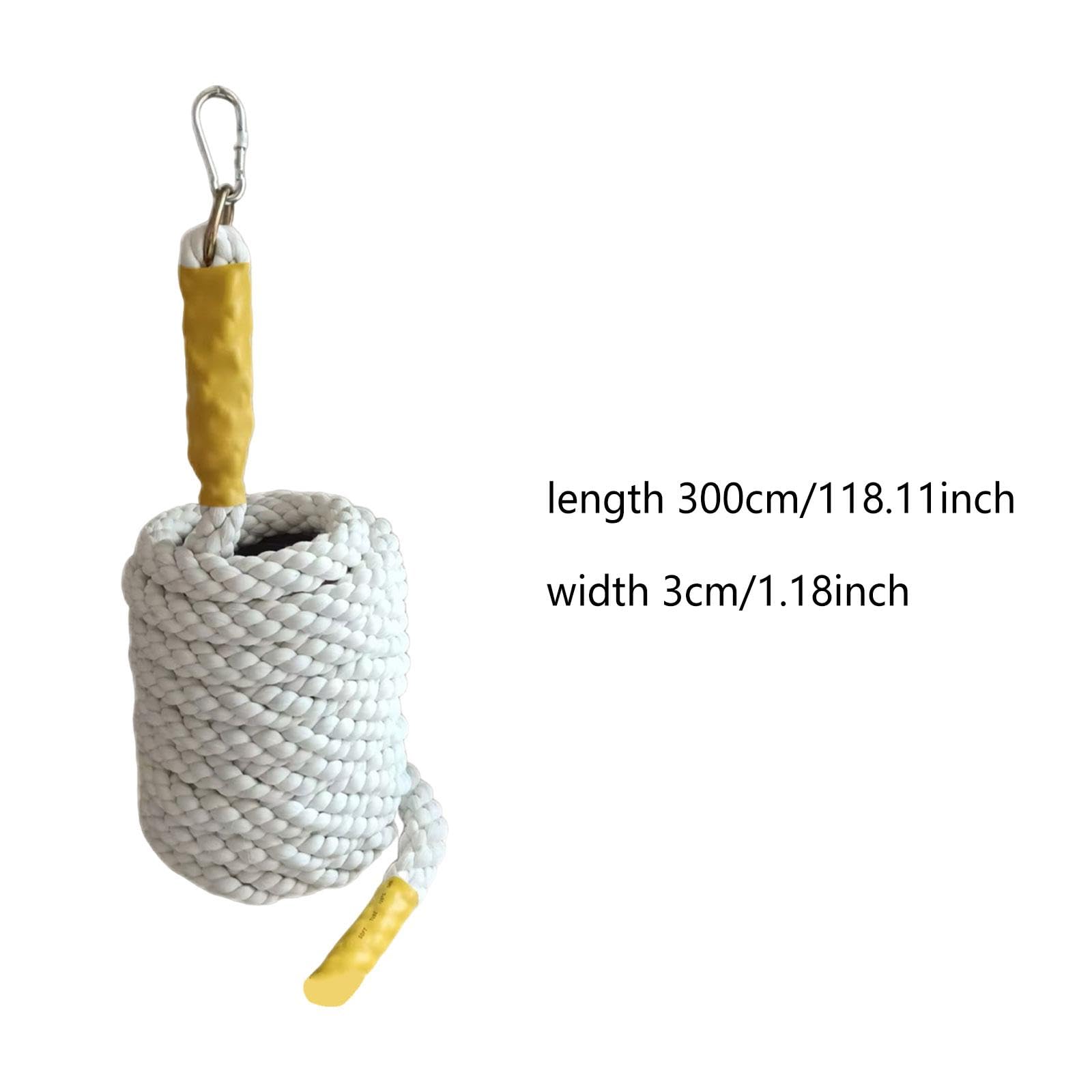 Corda Da Arrampicata per Gatti Da Parete, Tiragraffi Sospeso, Resistente, Portatile E Stabile, Adatto per Animali Domestici Da Interno Ed Esterno, 300 Cm X 3 Cm