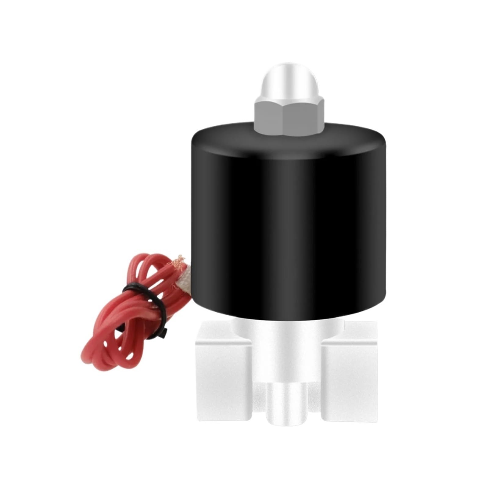 Électrovanne acier inoxydable de 6,35 mm durable pour circuit d'eau