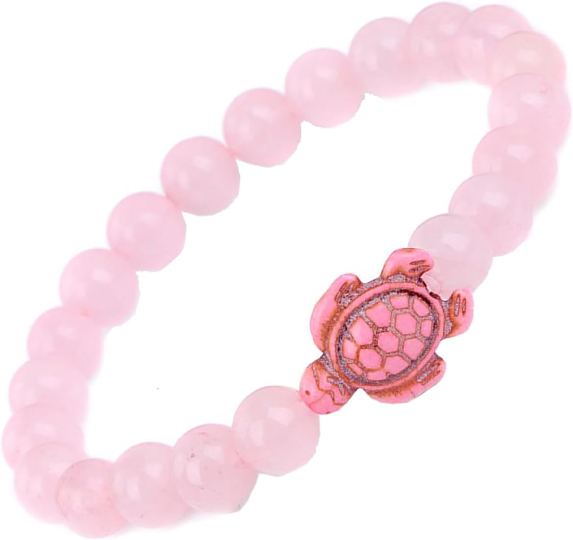 LUBINGSHINE Sea Shark Turtle Bracelet, Animal Elastic Natural Stone Beaded Bracelets for Animal Lover, Friendship Couple Animal Bracelets for Birthday Festival Gifts - Image 2