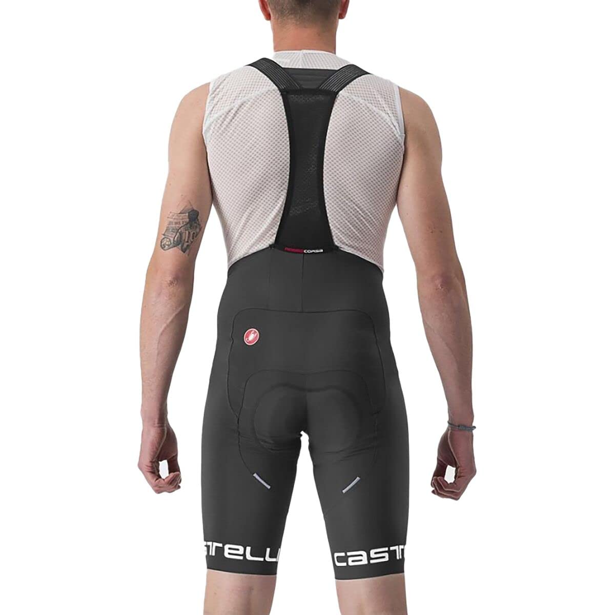CASTELLI Free Aero Rc Classic Bib Short - Men's Black/White, 3Xl